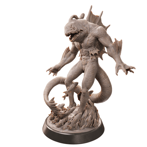 Завистливая буря Envious Tempest Миниатюры 32-56-75мм (Нет / 75mm / Abyssal Merrow)