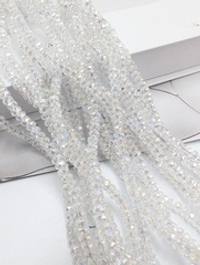 Стекло бочонок плоский 4*2.6мм