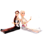 Кукла тип Модель 2шт. на шарнирах с аксесс. 32см, коробка D627