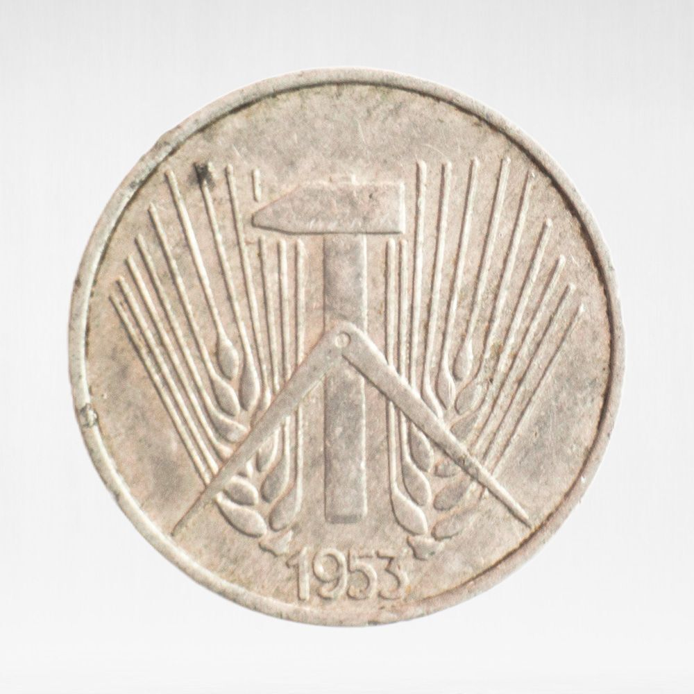 Germany, 1 Pfennig, 1953, (Berlin Mint - "A"), VF