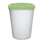 Банка для продуктов Sugar&Spice Vanilla с завинчивающейся крышкой 1л фисташка