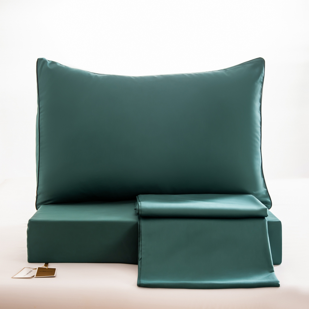 Комплект постельного белья Однотонный Сатин Элитный OCE009