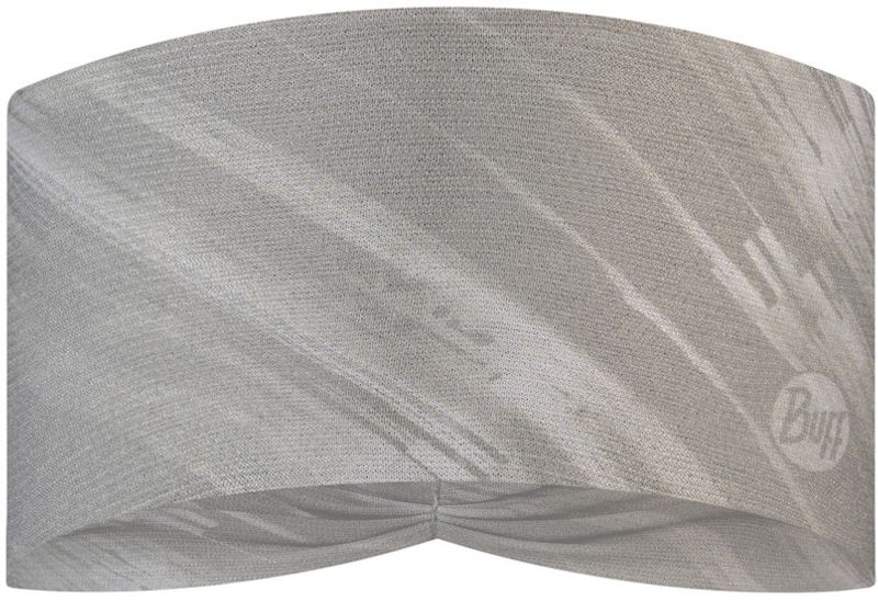 Повязка-чалма летняя Buff Headband Ellipse CoolNet Jaru Light Grey Фото 4