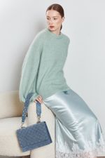 BAD GIRL LARGE BAG BLUE