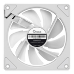 Вентилятор для корпуса Ocypus Gamma F12 WH ARGB REVERSE BLADE, 120x120x25mm, 4-PIN PWM, 800-1600 RPM, 31 DBA