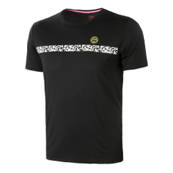 Мужское теннисное поло BIDI BADU Aime Tech T-Shirt Special Edition Men - Black, White