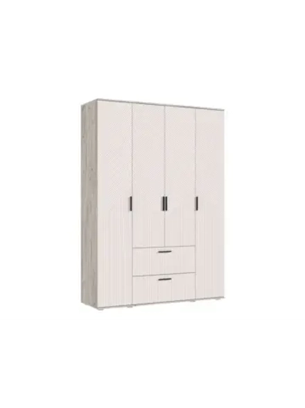 Шкаф для одежды 4 створки Кашемир160х51х223