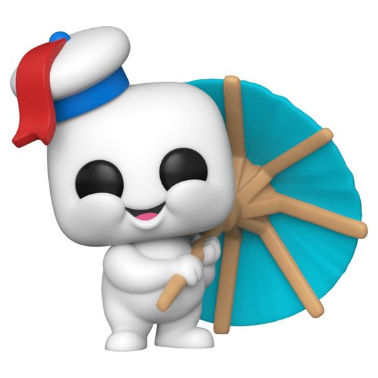 Фигурка Funko POP! Movies Ghostbusters Afterlife Mini Puft (With Coctail Umbrella) (934) 48490 / Фигурка по мотивам фильма "Охотники за привидениями: Наследники", Зефирка с зонтиком