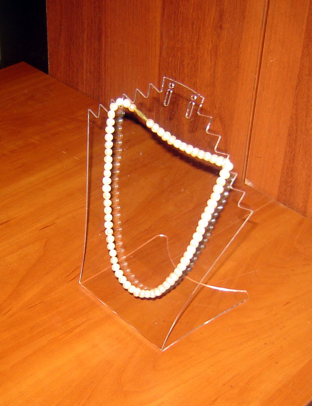 Подставка под колье №1 2 мм прозрачная