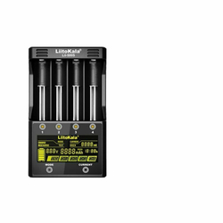 Умная зарядка для батареек LiitoKala Lii-500S, зарядка для AAA AA 18650 21700 26650 20700 18350 26700