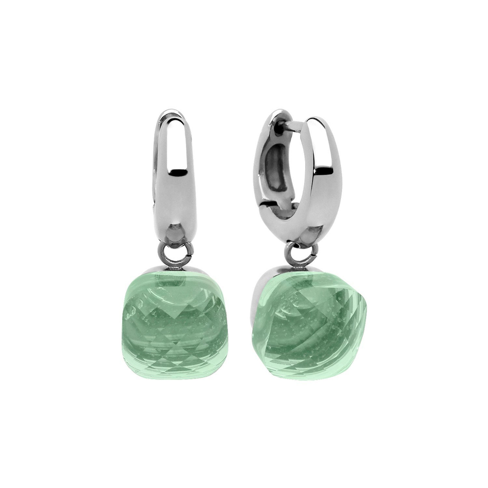 Серьги Qudo Firenze chrysolite 300033 G/S