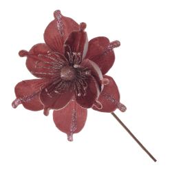 GAEM Цветок искусственный "Магнолия", L21 W21 H38 см, 6в.