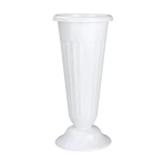 Ваза для цветов под срезку (D210мм,выс440мм) (белый)