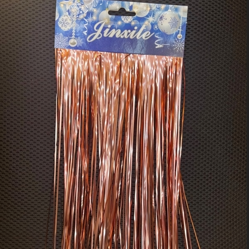 Дождик 2 м «Глянцевый стиль», янт золото