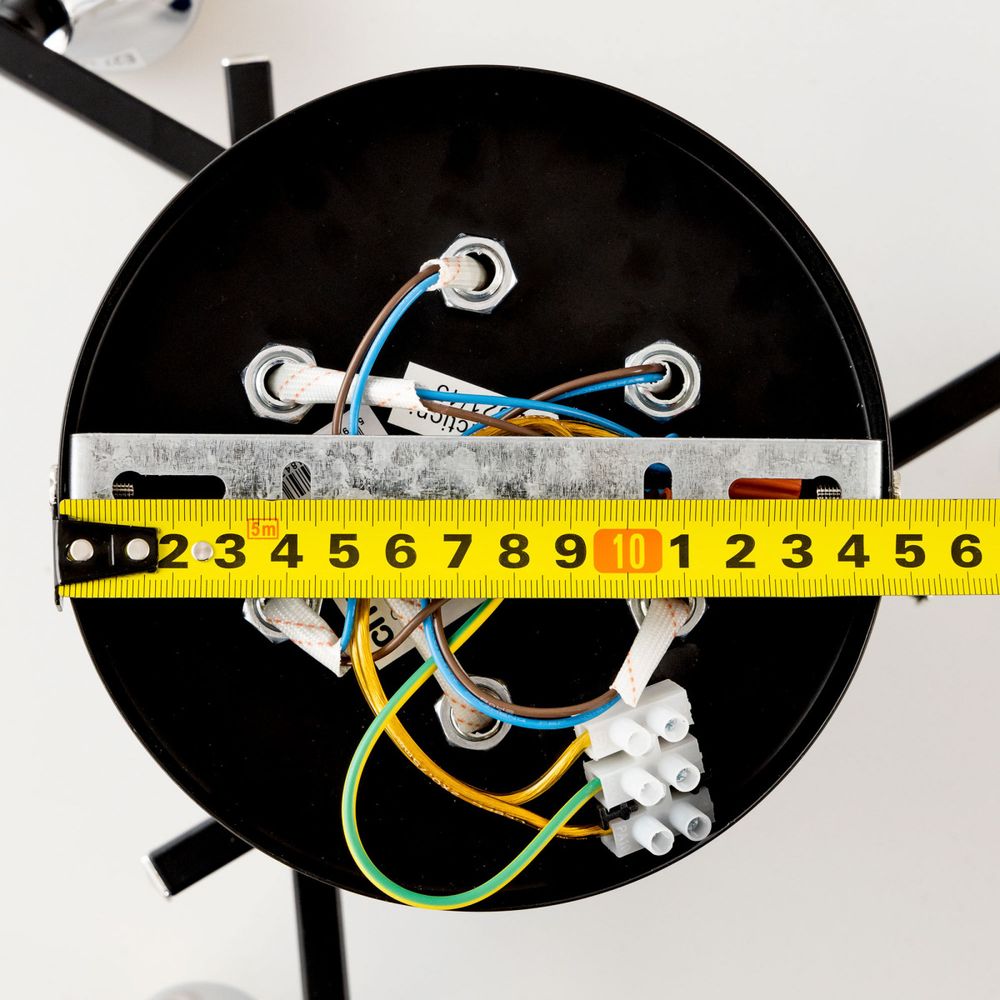 Citilux Клаус CL134165 Люстра потолочная Чёрная