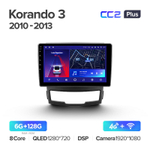 Teyes CC2 Plus 9"для SsangYong Korando 3 2010-2013