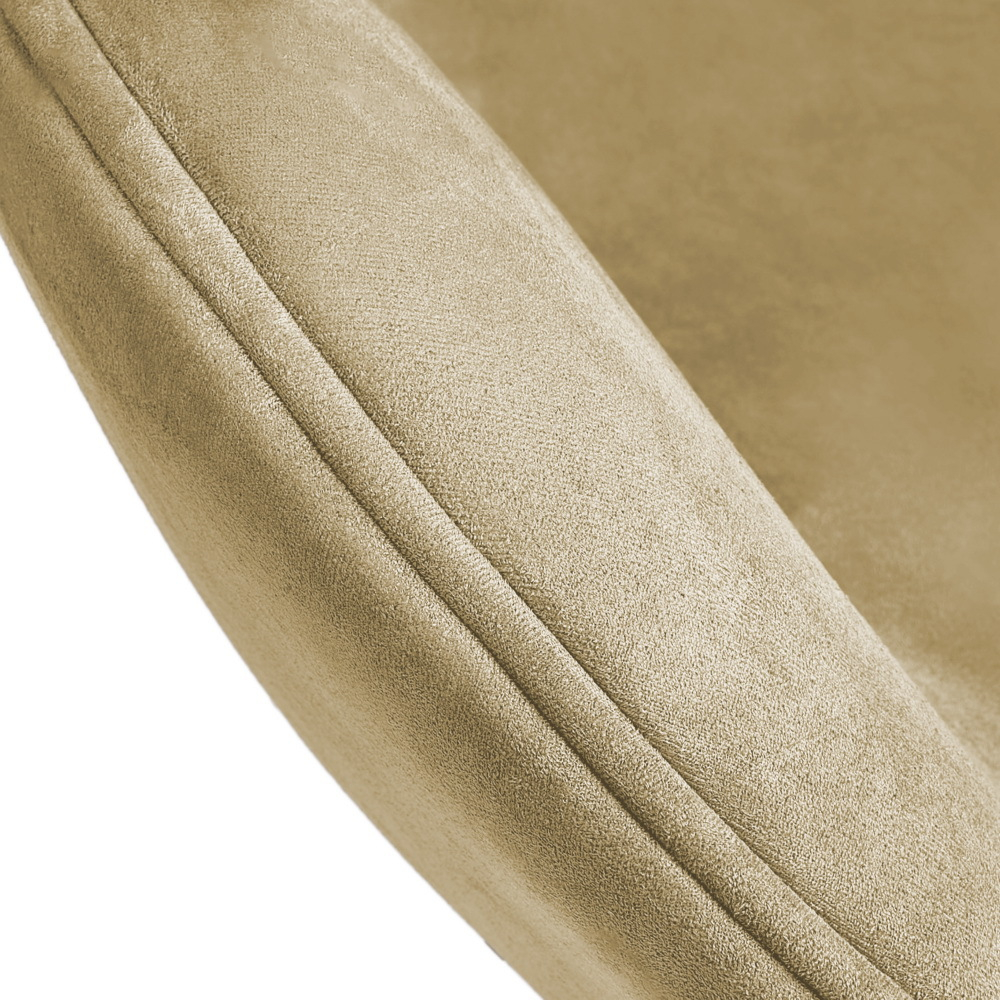 Кресло SWAN STYLE CHAIR карамельный, искусственная замша