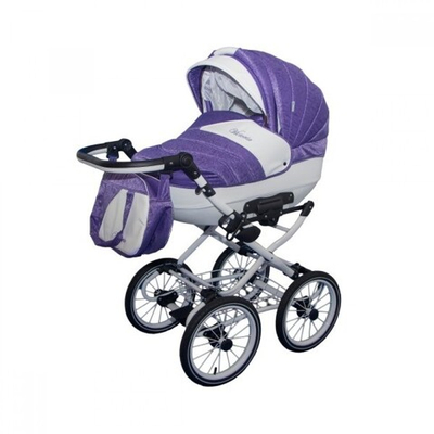 Детская коляска Esperanza Victoria Classic 2 в 1 (фиолетовый)