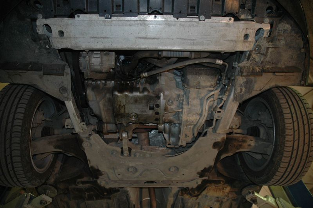 Защита картера и КПП Sheriff для Renault Laguna III 2007-2015 арт.18.2416