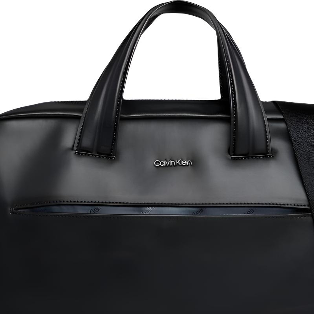 CK/Calvin Klein Recycled Polyester Blended With Polyurethane Handbag, Shoulder Bag, Crossbody Bag, Laptop Bag Men"s