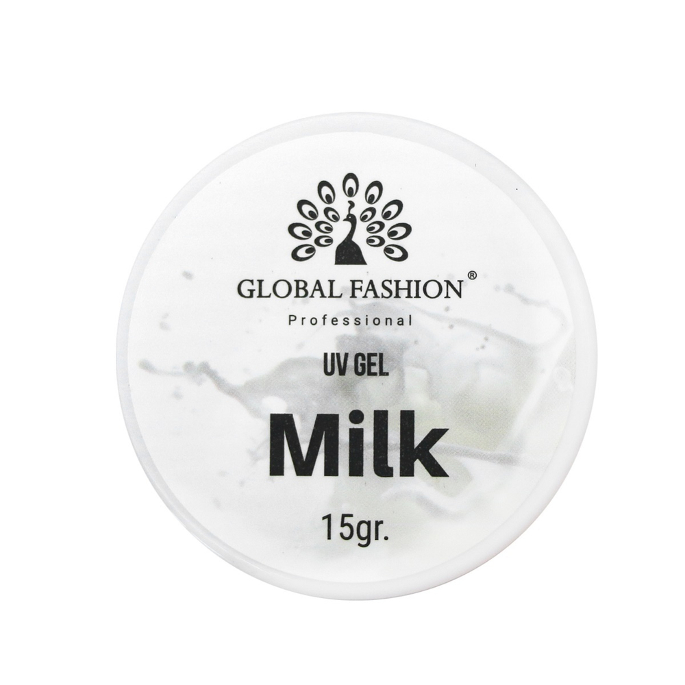 Моделирующий гель молочный (milk) Global Fashion, 15г.