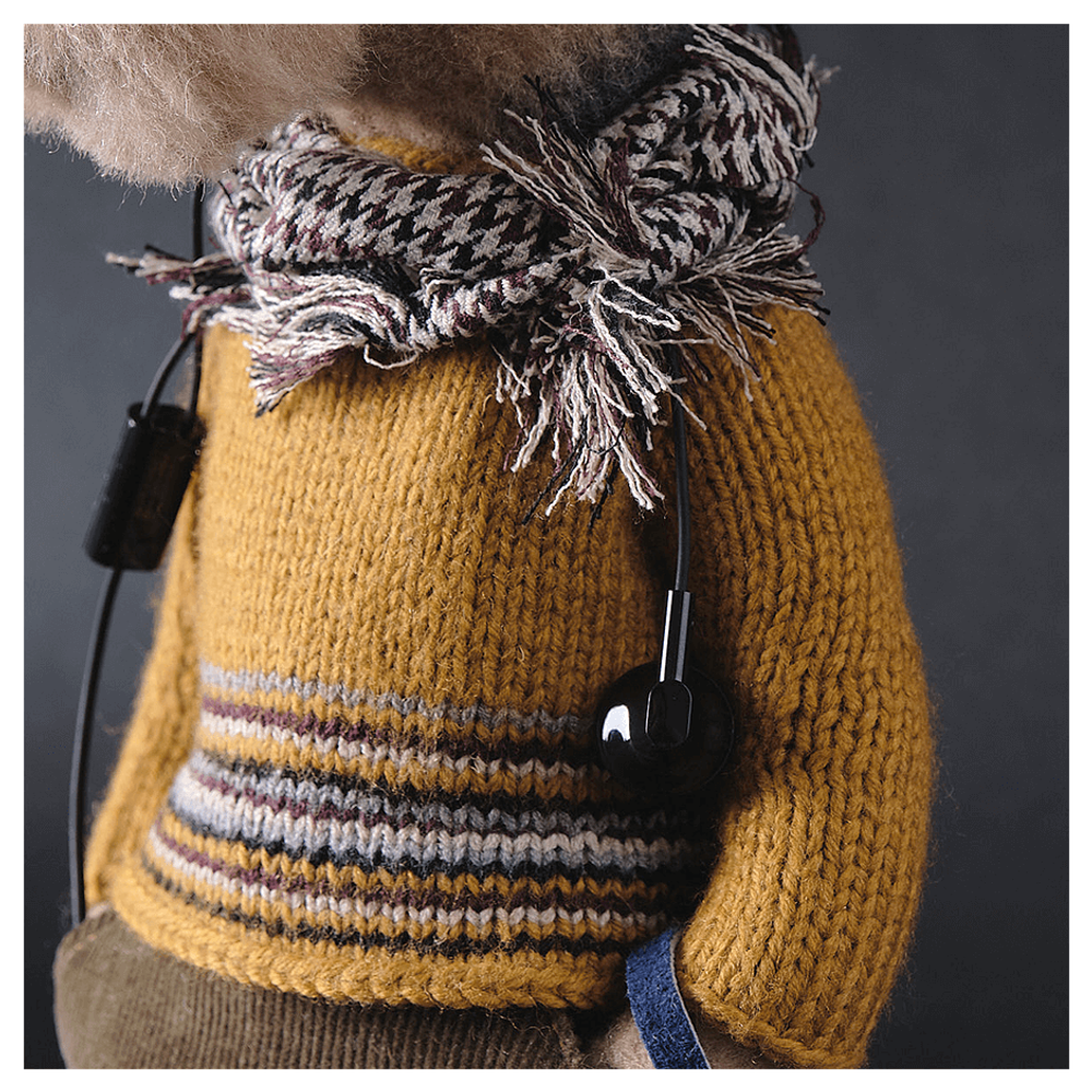 Валяная игрушка «Песик Матвей»