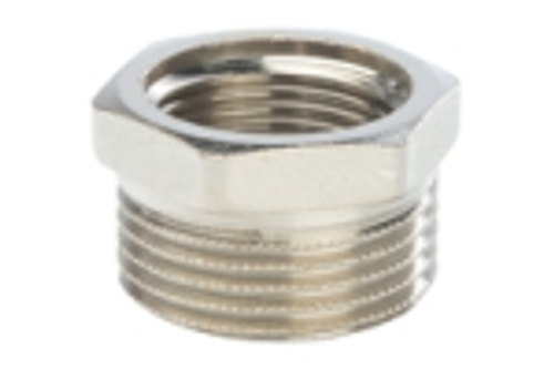 STOUT Футорка никелированная 1"1/4*1"*