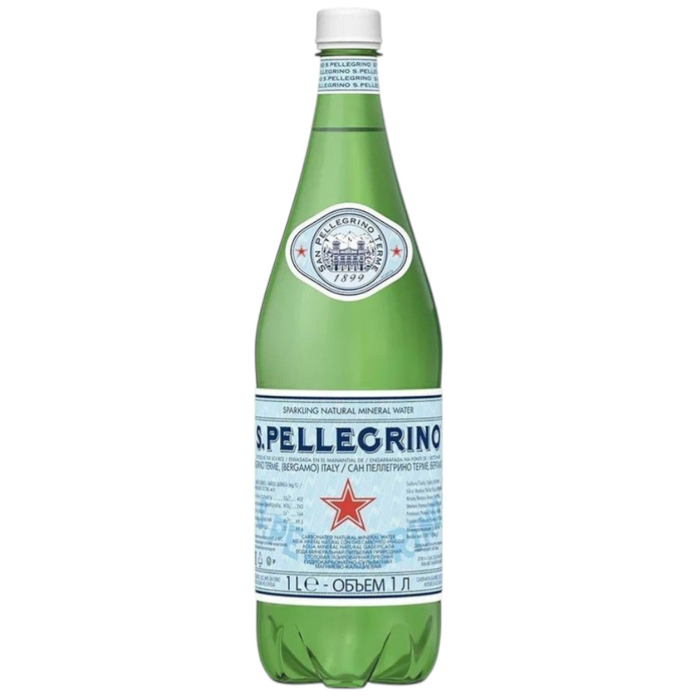 Вода San Pellegrino газированная, PET 1 л.