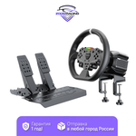MOZA Racing R5 PRO Bundle: руль, база, педали для симрейсинга
