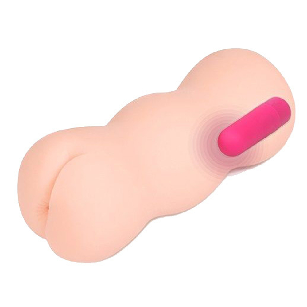 Телесный вибромастурбатор-анус Kokos TONGGGO 2 Auto