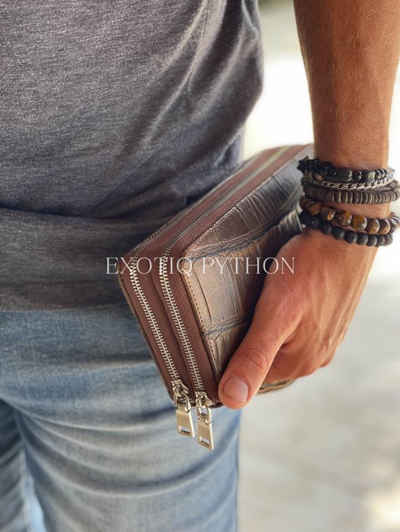 Портмоне из кожи крокодила WA-204