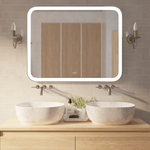 Зеркало MIXLINE "Стив-2" 1000*800 (ШВ) сенсорный выключатель, двойной подогрев