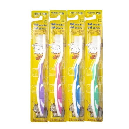 MashiMaro Детская зубная щетка с НАНО Серебром от 3-х