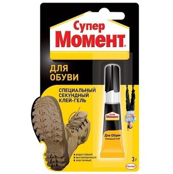 Клей-гель Момент Супер для обуви 3 г