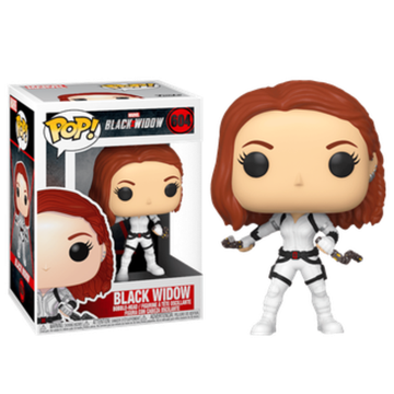 Фигурка Funko POP! Bobble: Marvel: Black Widow: Black Widow (White Suit) 46681