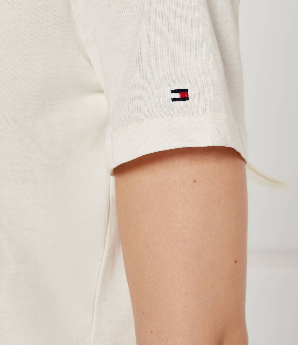 Футболка Tommy Hilfiger - экрю(WW0WW42899)