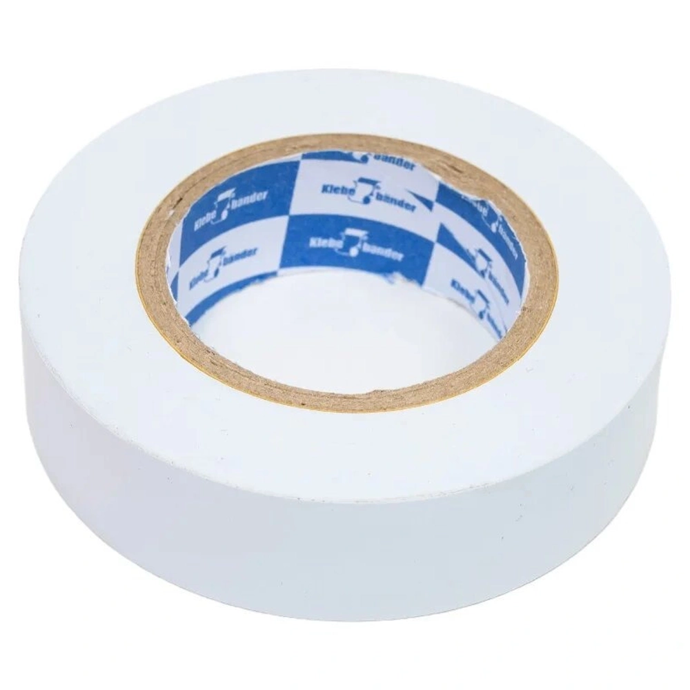 Изолента 19мм*20 белая «Klebebander»
