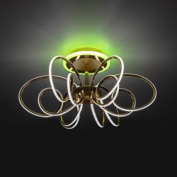 Citilux SALMA SMART CL224A162 RGB LED Умная люстра Золото