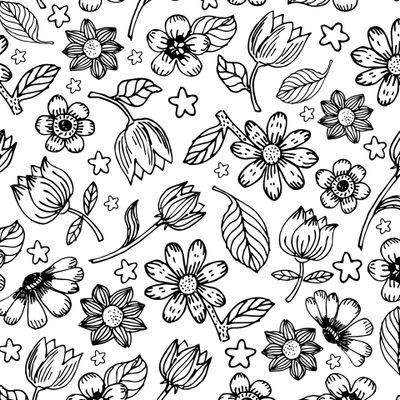 Цветочный узор