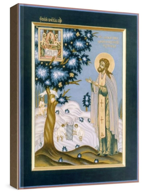 Адриан Пошехонский (рукописная икона)