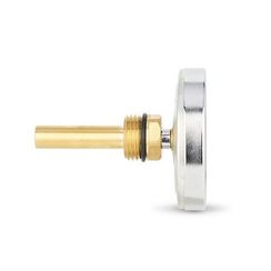 Термометр VARMEGA биметаллич. с погр. гильзой 63 мм, 120гр.С, штуц.50 мм, 1/2, VMMT01-635004