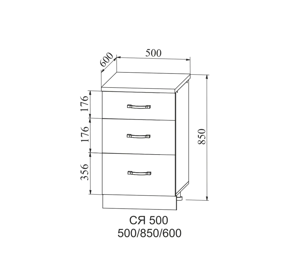 Квадро Оливково-зеленый СЯ 500