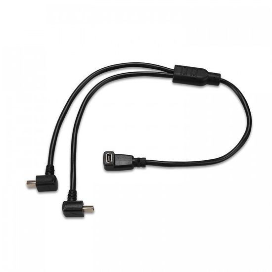 Garmin разветвитель миниUSB на 2 миниUSB для зарядки 2-х устройств Alpha, Astro, Delta, PRO, PT, TB, TT, T5 и др.(010-11828-01)