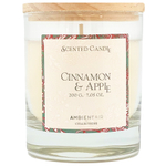 Свеча ароматическая gifting, Корица и яблоко, 40 ч