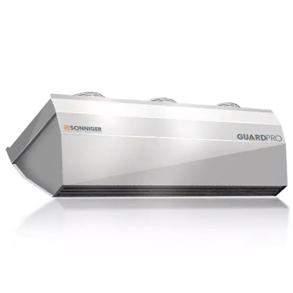 Воздушно-тепловая завеса с водяным нагревателем GUARD PRO 200W (нерж.)