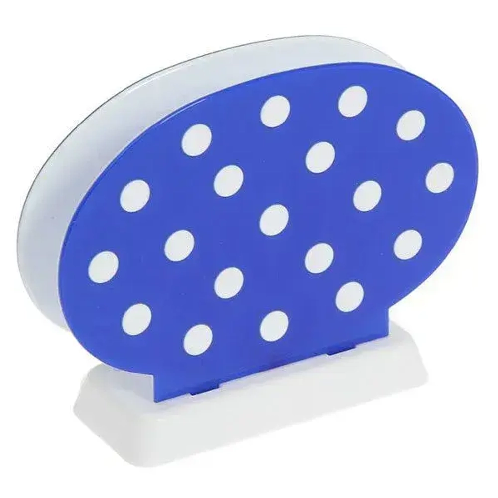 Салфетница Marusya (синий полупрозрачный)