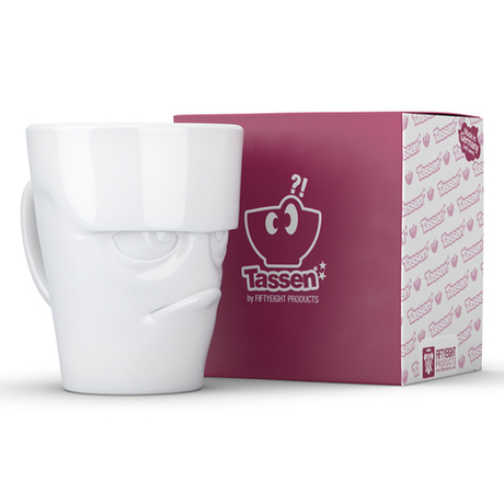 Кружка 350мл Tassen Grumpy белая