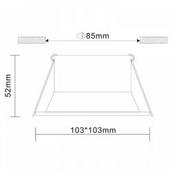 Встраиваемый светильник ST-Luce Grosi ST207.418.01