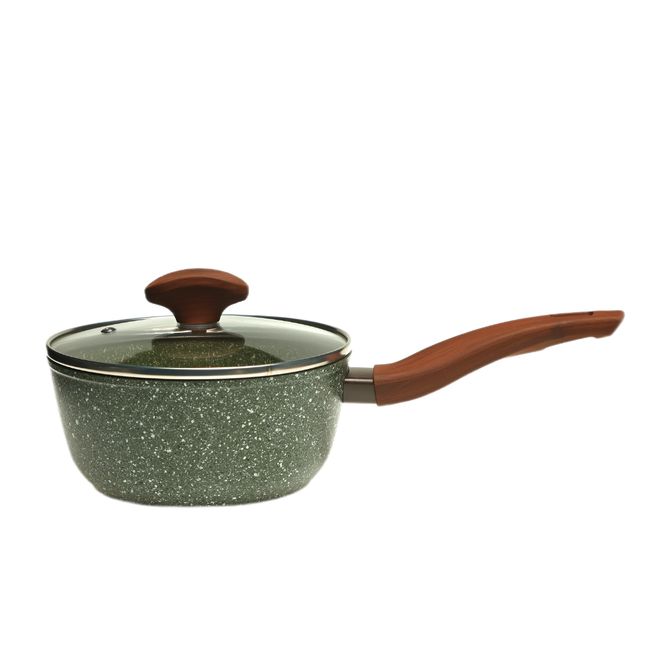 Ковш с крышкой TVS Natura Induction 18 см ( 1,7 л ) в подарочном коробе