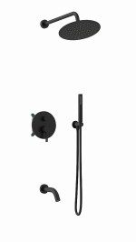 Душевая система Vincea Villa VSFW-1VL3MB черный
